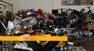 teliko tipou Akrapovič gia YAMAHA XT500/550/600 - TT600 - HONDA - XR600 - XRV - XLV  ---> MODIFYING GARAGE "since1993" TAKEGAWAGR - 4miniracingparts,gr-thumb-39