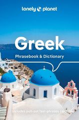 LONELY PLANET : GREEK PHRASEBOOK DICTIONARY 8TH ED - VALID UNTIL 30/05/2025