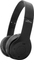 Media-Tech Epsilon BT Ασύρματα / Ενσύρματα On Ear Ακουστικά με Ραδιόφωνο με 8 ώρες Λειτουργίας Μαύρα MT3591