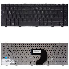 Deutsche Tastatur für Laptop - German Laptop Keyboard για HP ProBook 4440s 4441s 4445s 4446s 4440 4441 4446 4445 702238-001 701282-001 NSK-CB2SW 702238-071 DE Nο Frame Black ( Κωδ.41354DENOFR )