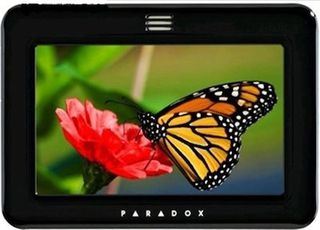 Paradox TM50 Πληκτρολόγιο Συναγερμού Αφής με Οθόνη σε Μαύρο Χρώμα