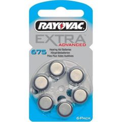 Rayovac Extra Advanced Βαρηκοΐας 675 (6τμχ)