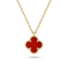Κόκκινο clover χρυσό