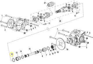 Κολιές Φυσούνα CF Moto CF.520 AU-9S 2022-2025 SHORT 9GQ0-290104