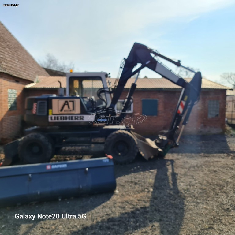 Εκσκαφέας Με Λάστιχα Liebherr 1994 Α310
