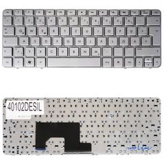 Deutsche Tastatur für Laptop - German Laptop Keyboard για HP Mini 210-2000 1103 200-4200 210-3000 110-3500 110-3800 210-4000 1104 V139246BS1 622344-001 588115-001 607977-051 DE Silver ( Κωδ.40102DESIL