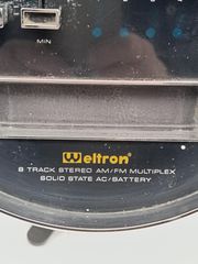 Σπάνιο ραδιοκασετόφωνο Weltron Model 2001 γνωστό ως "Space Ball ή Space Helmet radio" του 1970.-thumb-5
