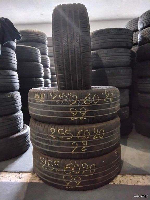 4 μεταχειρισμενα ελαστικα 255/60-20 Pirelli Scorpion Zero allSeason. DOT 22'