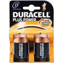 Duracell Plus Power LR20 D (2 τμχ)-thumb-1