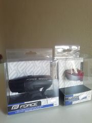 Σετ Φώτα Ποδηλάτου LED Force (Shark 1000 Lumens USB + Crystal 3-LED) - ΚΑΙΝΟΥΡΓΙΑ ΣΤΟ ΚΟΥΤΙ ΤΟΥΣ