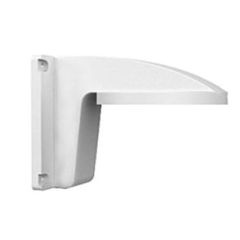 DS-1258ZJ White Plastic, wall mount bracket for outdoor dome, 118×80×182mm