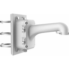 DS-1604ZJ-pole Βάση στήριξης HIKVISION για PTZ κάμερας, διαστάσεις 117×194×310mm, βάρος βάσης 1,07Kg, White color (beige). Recommended bracket for Hikvision PTZ Camera.