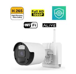 WIFI IP κάμερα εξωτερικού χώρου μεταλλική Η.265 με μπαταρία