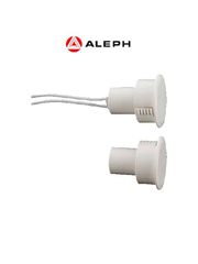 ALEPH DC1811 (AL.WH.811.00) Χωνευτή Μαγνητική Επαφή για Θωρακισμένες Πόρτες