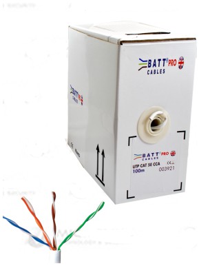 BATT PRO ΚΑΛΩΔΙΟ UTP CAT5E CCA