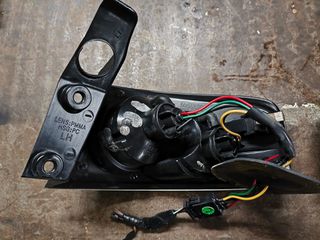 SEAT IBIZA 02' - 08' ΣΕΤ ΦΑΝΑΡΙΑ ΠΙΣΩ ΕΞΩΤΕΡΙΚΑ SONAR BLACK SK3711,SK3710-thumb-2