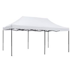 ΚΙΟΣΚΙ/GAZEBO MATTHEW HM6312 ΠΤΥΣΣΟΜΕΝΟ-ΣΚΕΛΕΤΟΣ ΜΕΤΑΛ.ΜΑΥΡΟΣ-ΛΕΥΚΟ ΥΦΑΣΜΑ 300x600x310Yεκ