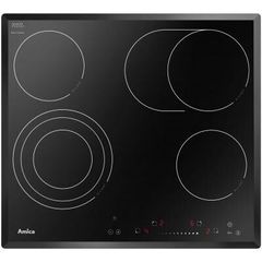 Εστία Αυτόνομη Κεραμική Amica PC6411FTS με Λειτουργία Κλειδώματος 59.2x52.2εκ.
