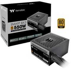 Τροφοδοτικό Υπολογιστή Thermaltake Smart BX3 550W (Μαύρο, 2x PCIe, 550 Watt)