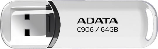 Adata C906 64GB USB 2.0 Stick Λευκό