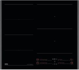 Εστία Αυτόνομη Επαγωγική Hob AEG TI64IG00FB Flex Bridge Λειτουργία Κλειδώματος Π59xΒ52εκ Μαύρη