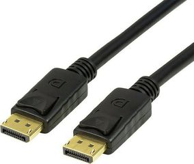 LogiLink Cable DisplayPort male - DisplayPort male 8K 60Hz 3m Μαύρο (CV0121)
