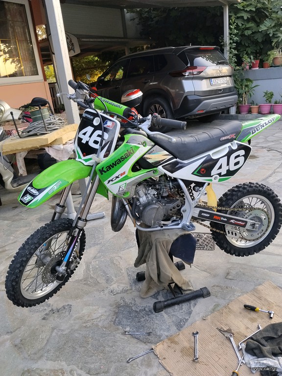 Kawasaki KX 65 2010 motocross ανταλλαγή με μεγαλύτερο