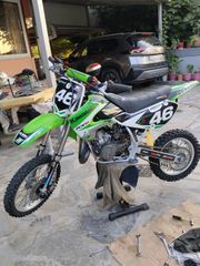 Kawasaki KX 65 2010 motocross ανταλλαγή με μεγαλύτερο