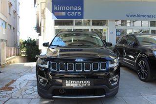 Jeep Compass 2018 LIMITED DIESEL 4x4 ΠΑΝΟΡΑΜΑ ΔΕΡΜΑ 170HP CAR PLAY