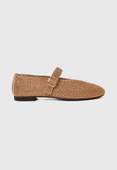 Funky Buddha Γυναικείες Πλεκτές Μπαλαρίνες Mary Jane FBL013-125-08