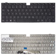 Deutsche Tastatur für Laptop - German Laptop Keyboard για HuaWei MagicBook Pro HBL-W19 HBL-W29 HLY-W19R HLY-W29R HLY-W29RP 2H-BCQGMH80121 DE No Frame Black ( Κωδ.40584DENOFR )