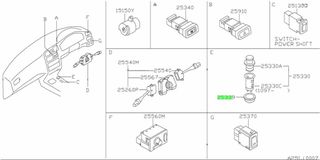 ΔΑΧΤΥΛΙΔΙ ΥΠΟΔΟΧΗΣ ΑΝΑΠΤΗΡΑ NISSAN  253392F000