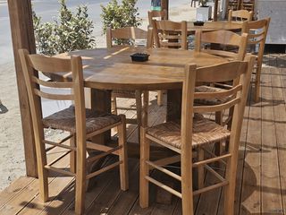 Τραπέζια μοναστηριακά για εξωτερικό εσωτερικό χώρο σε ότι ξύλο θέλετε