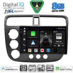 DIGITAL IQ BXK 20187_CPAA (9inc) MULTIMEDIA TABLET for HONDA CIVIC 4D mod. 2001-2006 | Pancarshop