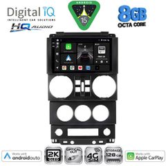 DIGITAL IQ BXK 20294_CPAA (9inc) MULTIMEDIA TABLET for JEEP WRANGLER mod. 2006-2011 | Pancarshop