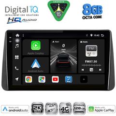 DIGITAL IQ BXK 20149_CPAA DASH (9inc) MULTIMEDIA TABLET for FIAT TIPO mod. 2018-2023 | Pancarshop