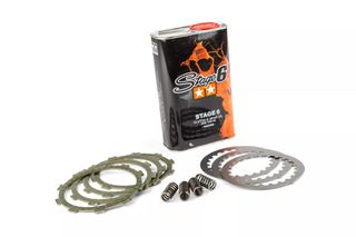 Κιτ Δισκοι & Μεταλλα & Ελατηρια Συμπλεκτη Racing Stage6R/T Aprilia Rs 50, Rx 50, Dt 50, Tzr 50 (Am6) Minarelli 4Τεμ | Stage6