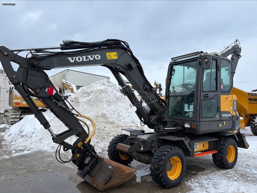 Εκσκαφέας Με Λάστιχα Volvo 2016 EW 60 E