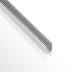 Βάση Στήριξης για Neon Flex - Ασημί Ματ - Μ300 x Π0.8 x Υ1.3cm - Πακέτο 5 Τεμαχίων
