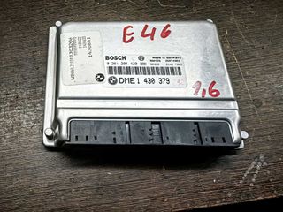 BMW E46 ΕΓΚΕΦΑΛΟΣ ΚΙΝΗΤΗΡΑ ΜΕ ΒΗΜΑ 1.6 ΚΑΙ ΚΩΔ:DME1430379,26RT4983,0261204420