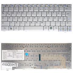 Deutsche Tastatur für Laptop - German Laptop Keyboard για Samsung N120 N510 NP-120 NP-510 V091560BK1 V091560CS1 BA59-02524B BA59-02523B BA59-02524A V091560BS1 V091560CK1 DE White ( Κωδ.41434DEWHITE )