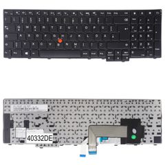 Deutsche Tastatur für Laptop - German Laptop Keyboard για Lenovo Thinkpad T540p 20BE T550 20CJ T560 20FH L560 20F1 L570 20J8 L540 20AU P50s 20FK E440 20C5 W540 20BH 04Y2689 01AX610 00PA647 DE Pointer