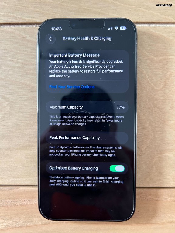 Apple iPhone 13 Pro (Γραφίτης/128 GB)
