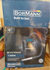 Σκούπα στάχτης BORMANN BVC1000   • Ισχύς: 1200 Watt.  Χωρητικότητα κάδου: 18lt