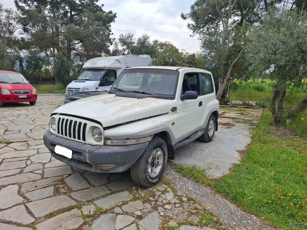 Daewoo Korando 2000 16V ΜΕ ΡΥΘΜΙΖΟΜΕΝΗ ΤΕΤΡΑΚΙΝΗΣΗ