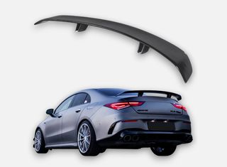 Αεροτομή Πορτμπαγκάζ για Mercedes CLA (C118) (2019-) Γυαλιστερό Μαύρο