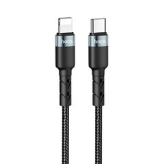 Καλώδιο Hoco. SU99 Pro USB-C σε Lightning Fast Charging PD27W Braided Μαύρο 2m