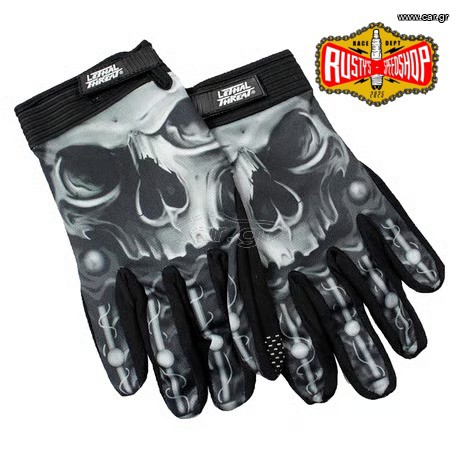 Lethal Threat Biomechanical Skull Gloves