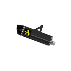 ARROW EXHAUST ALUMINIUM DARK MAXI RACE-TECH CARBON END CAP HONDA CRF1000L AFRICA TWIN '16-'19