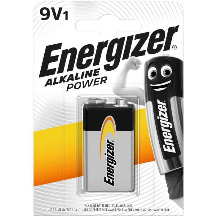 Energizer Power Αλκαλική 9V (1τμχ)